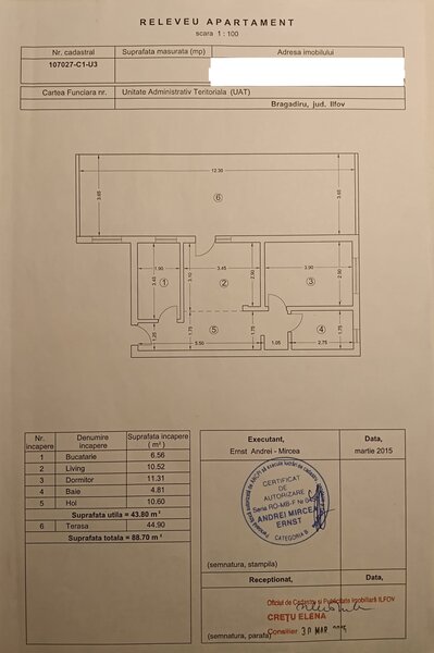 Bragadiru, Leroy Merlin vanzare ap. 2 cam